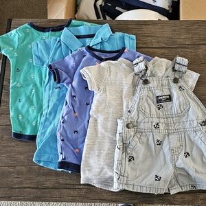 Lot of Nautical Boys 3m outfits